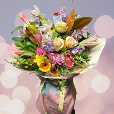 Rock Star Bouquet - Full of all the best blooms we have to offer.