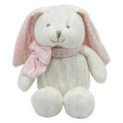 White Rabbit - A cute white and pink bunny rabbit a perfect add on to your flowers.