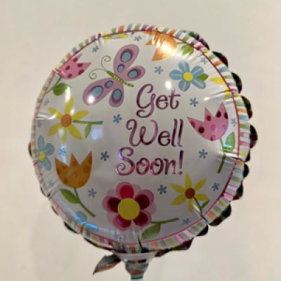 Get Well Soon Balloon - Perfect add on to your flowers 