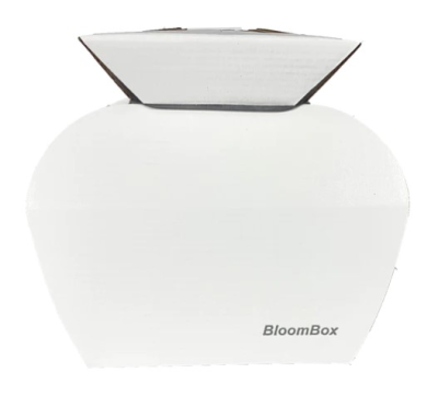 Water Box White - Wrapped sustainably to complement your arrangement