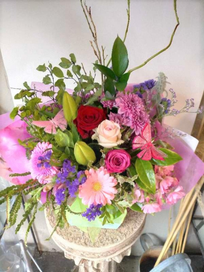 Loving Splendour - At All For Love Flowers we are delighted to present this Loving Splendour boxed arrangement for flower delivery in Invercargill and further beyond covering all of Southland