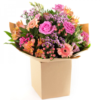 Pretty Perfect - This warm, subtle coloured collection of beautiful flowers will make anyone’s day.