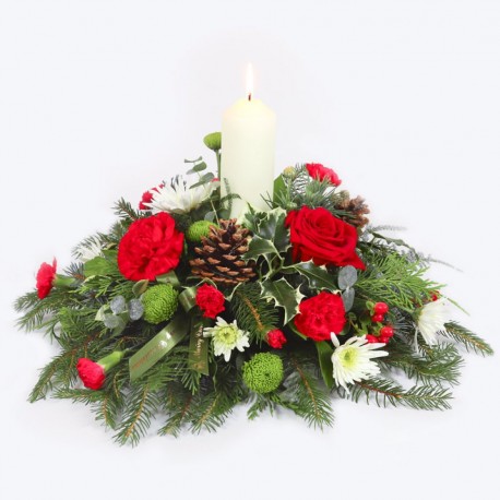 Christmas Table Arrangement